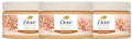 Pack of 3 - Dove Hot Cocoa Body Scrub - 3.5oz each - Limited Edition Pack x 3.