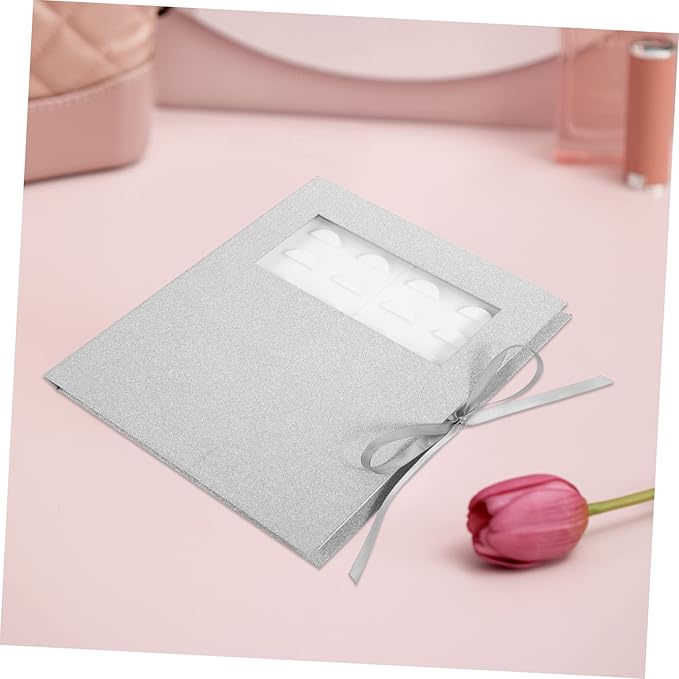 Mikinona 1pc Lash Storage Case for Eyelash Packing Box with Window Lightweight and Portable Fake Eyelash Holder Protects False Lashes From Damage
