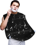 Brooklyn Bridge Print Beard Bib Shaving Apron, Beard Hair Trimming Cape Gift For Dad