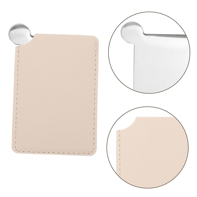 Stainless Steel Makeup Palette Mixing Trays for Blending Liquid Foundation Mini Spatula for Cosmetics
