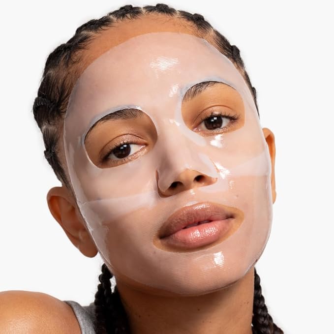 LOOPS Beauty Bridgerton™ NETFLIX Lady in Silver Set - The Best Hydrogel Face Masks for Every Skin Moment Face Mask - 2 Hydrating Masks - Dew Cloud and Dream Sleep - All Skin Types, 2pc
