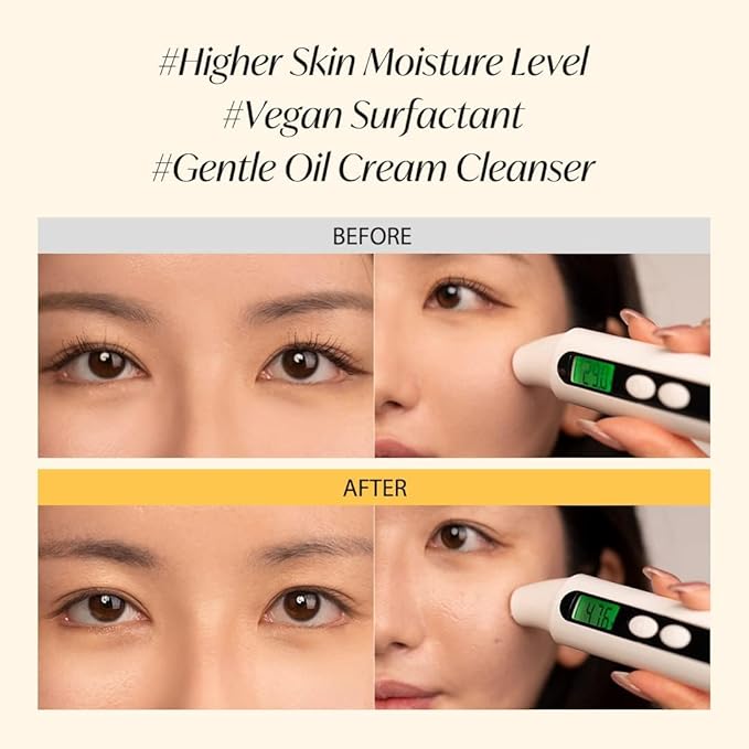 d'alba Piedmont White Truffle Return Oil Cream Cleanser, Vegan Skincare, Easy One Step Cleanser for Sebum & Makeup Removal, Hydrating Cleanser, for Sensitive Skin, Korean Skin Care