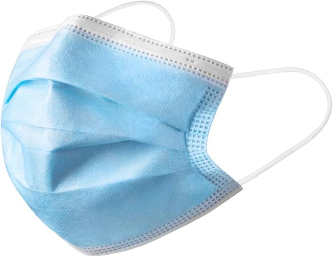 Hygenix Level 3 Procedure 3Ply Disposable Face Masks – ≥98% Filtration, Fluid Resistant, Made in USA (50 Pack)