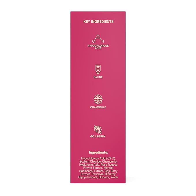 BASE LABORATORIES Hypochlorous Acid Spray for Face & Skin - Travel Size - Facial Toner Spray & Cleaner - Skin Repair Solution helps reduce redness, acne - HOCL Molecule Spray 4oz (2 x 2oz) - 2PK