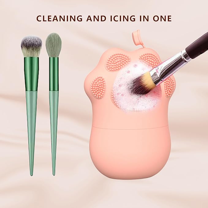 Ice Roller Face, with Silicone Ice Facial Cleansing Brush Silicone Ice Facial Roller, Creative Facial Massage Ice Compress