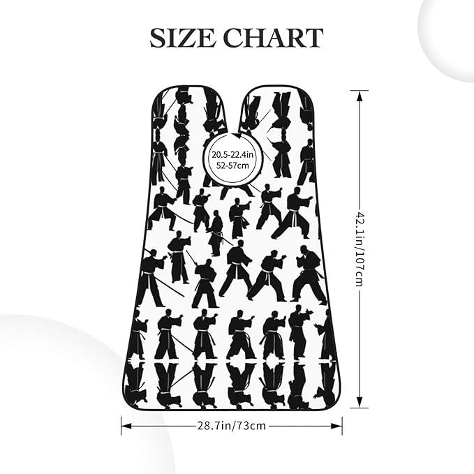 Underwater Scenery Print Beard Bib Shaving Apron, Beard Hair Trimming Cape Gift For Dad