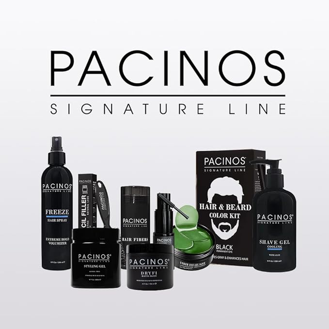 Pacinos Derma Blades for Men - Precision Straight Razor Beard Care Exfoliation Tool with 100% Stainless Steel Blades