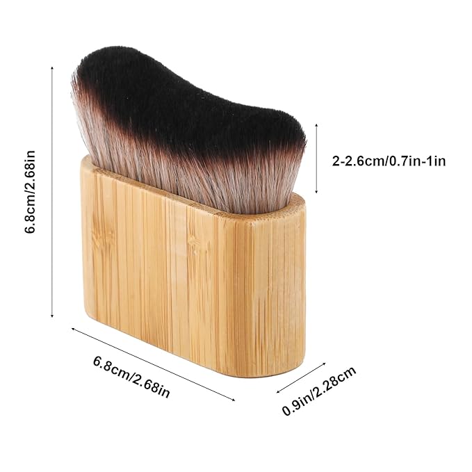Self Tanning Brush, Self Tanner Applicator Blend Brush for Beauty Tan Bronzer, Foundation Makeup Spray Tan Blending Body Brushes for Face Leg