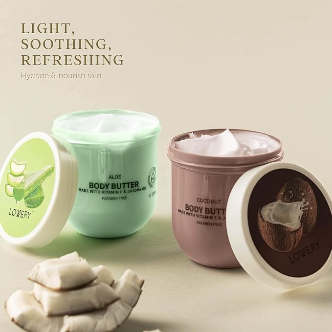 Gifts for Women - Whipped Body Butter Scented Body Lotion Set 36oz - Skincare Gift Set Self Care Gifts for Women, Shea Butter Lotion Moisturizing Cream, Mom, Grandma Gift Box