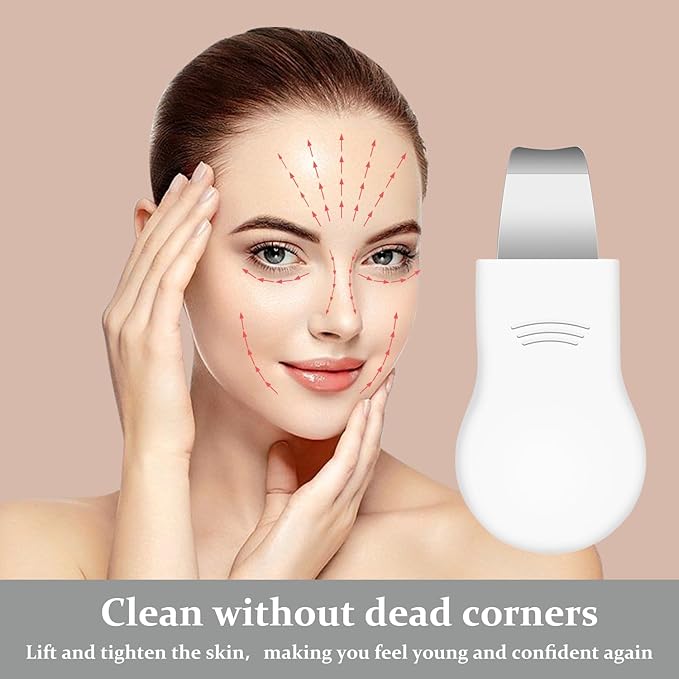 Blackhead Remover Tool,Silicone Face Scrubber, 2 in 1 Nose Pore Scraper for Deep Cleansing,Face Skin Spatula, Nose Black Head Remover, Pore Cleaner Skin Care Tool for Men Women Gifts
