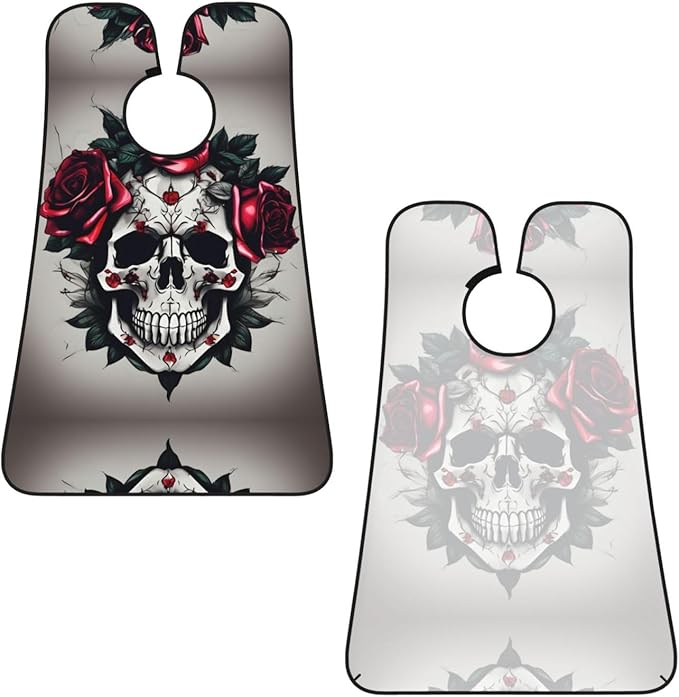 Tahiti Beach Print Beard Bib Shaving Apron, Beard Hair Trimming Cape Gift For Dad