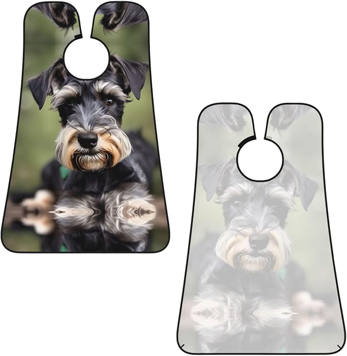 Pinks Cherry Blossoms Print Beard Bib Shaving Apron, Beard Hair Trimming Cape Gift For Dad