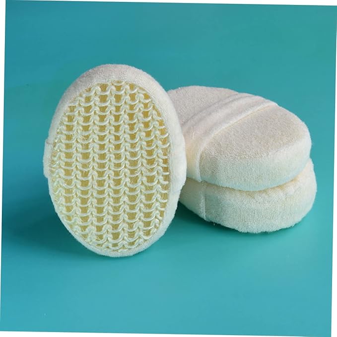 4-Piece Bathing Scrubbing Set Comfortable Back Scrubber Strap and Glove for Shower for Adults Easy to Use Bath Supply