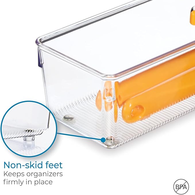 iDesign - 52930 EMW6134167, Medium, Clear (Pack of 3)