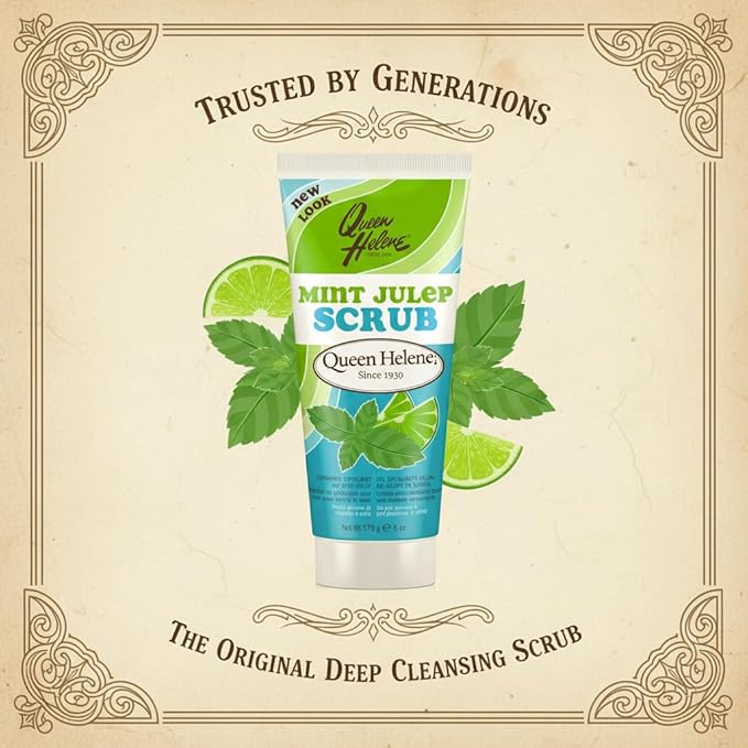 Queen Helene, Gentle Scrub, Mint Julep, 6 Oz