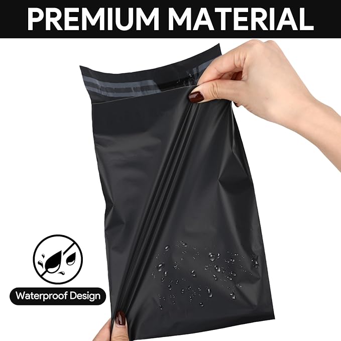 Sanitary Napkin Disposal Bags 100 Pcs 11.4'' x 6.7'' Tampon Disposal Feminine Pads Period Hygiene Disposable Bags for Feminine Products Odor Blocking (Black)