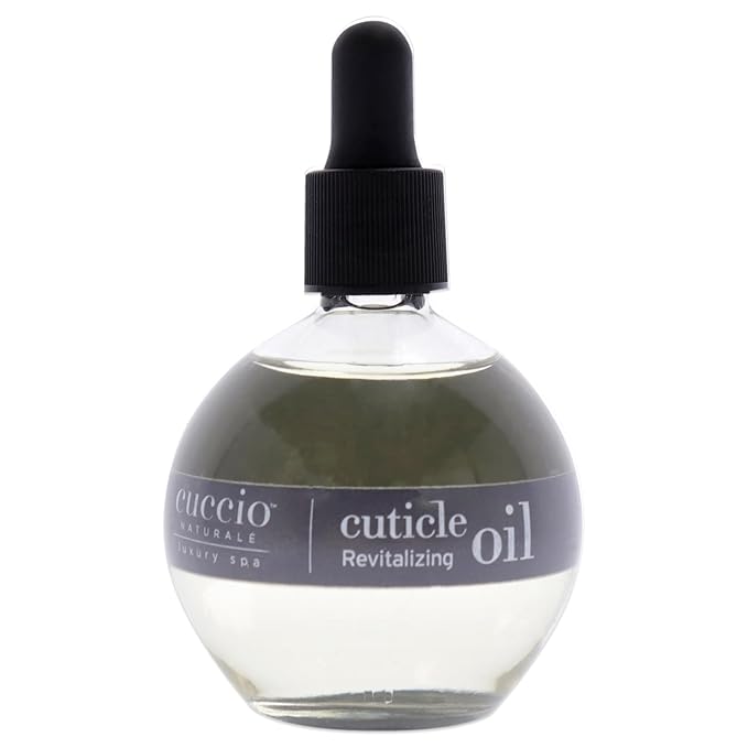 Cuccio Naturale Vanilla & Berry Revitalizing Cuticle Oil, Lightweight Fast-Absorbing Hydrating Nail & Cuticle Conditioner, Cold-Pressed Oils + Vitamin E, 2.30 Fl Oz