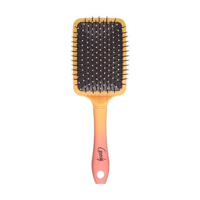 Goody Dream Detangle It Paddle Brush, Detangler Brush with Flexible Bristles, Use as a Detangling Brush or Styling Brush to Tackle Tangles, Knots & Reduce Frizz, Brush for Thick Hair, Ombre