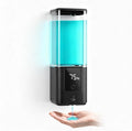 LAOPAO Automatic Soap Dispenser Wall Mount Rechargeable Liquid Soap Pump for Kitchen, Touchless Soap Dispenser for Dish/Hand/Shower Soap, Home & Commercial, 540ml, Black