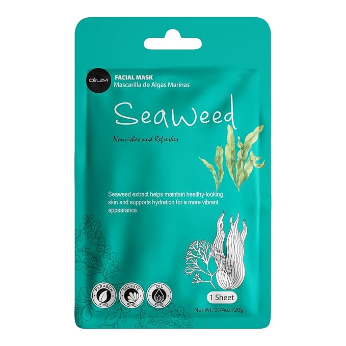 Celavi Face Mask Sheet 12 Pacl K-Beauty Skincare Korea Skin Care Moisturizing Facial
