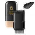 2-in-1 Hair Color Stick & Comb, Waterproof and Sweat-Proof Hair Dye Comb, Instant Convenient Root Touch Up for Gray Hair, Touch up Comb for Women & Men (Black)