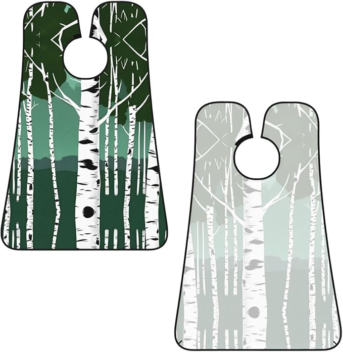Brooklyn Bridge Print Beard Bib Shaving Apron, Beard Hair Trimming Cape Gift For Dad