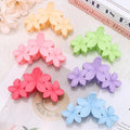 Ahoney 6PCS Flower Hair Clips for Women Strong Hold Nonslip, Big Flower Claw Clip for Thick Hair, Hawaiian Hibiscus Cute Hair Clips Beach Hair Accessories for Women Girls 13
