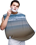 Colorful Giraffe Fans Lovers Print Beard Bib Shaving Apron, Beard Hair Trimming Cape Gift For Dad