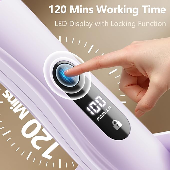 Hair Removal Epilators Bikini Trimmer for Women, Painless Waterproof Electric Foil Shaver Razors for Facial Leg Body Armpit, Ceramic Blade with USB Charging Dock, Travel Grooming Gifts for Her, Purple
