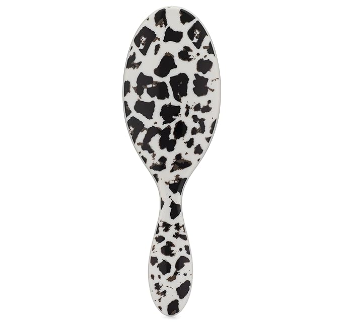 Wet Brush Original Detangler Hair Brush - Tan Leopard (Safari) - All Hair Types - Ultra-Soft Bristles Glide Through Tangles with Ease - Pain-Free Comb for Men, Women, Boys & Girls