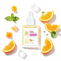CHUCHU Nail Cuticle Oil Strengthener - Orange Scent Repair Growth Moisturizing Treatment - Natural Jojoba Vitamin B & E for Dry Cracked Nails