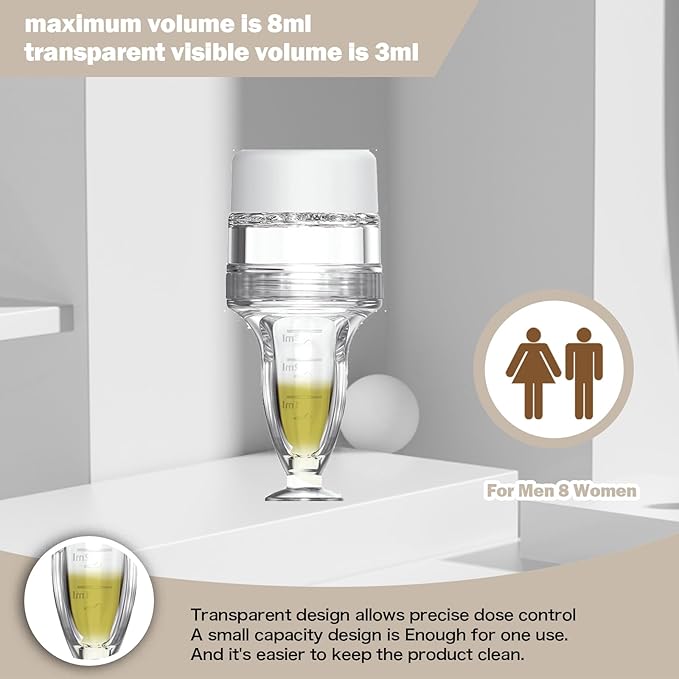 DAPENG Scalp Applicator Comb,Hair Oil Applicator Brush,Minoxidil Medicine Essential Serum Liquid Massager for Hair Growth, Follicle Care Treat Hair Loss Thinning (Transparent*2)