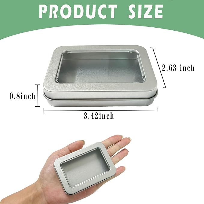 Cotton Swab Holder for Travel, 2 Pcs Portable Small Dental Floss Holder Empty Metal Cotton Ball Holder, Travel Floss Picks Case with Dustproof Lid for Cotton Swabs Hair Ties Floss
