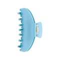 Durable Acetate Hair Clips - 4-Inch Wathet Blue Claw Clips for Fine and Thick Hair (Wathet Blue)