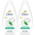 Dove Body Wash Fresh Care 2-Pack – Revitalizing & Moisturizing Cleanser for Smooth, Soft Skin, 15.2 Oz Ea