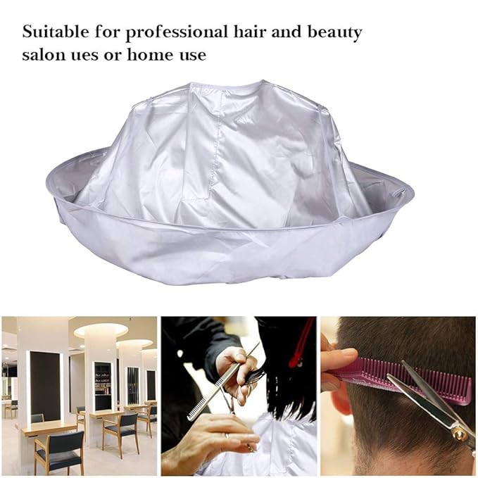 Professional Hair Cutting Cape Foldable Hair Cutting Cloak Umbrella for Salon Barber Adult Special Hair Styling Accessory