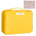 Travel Makeup Bag Cosmetic Bag Makeup Bag Toiletry bag for women and men (Yellow)