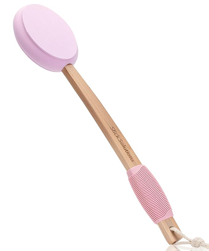 Slick- Lotion Applicator, 17 inch, Applicators for Your Back, Back Applicator Lotion, Certified Organic, Easy Reach Washable, Applicators, Self Tanner for All Skin Tone