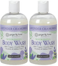 Ginger Lily Farms Botanicals Nourishing Body Wash, 100% Vegan & Cruelty-Free, Lavender Chamomile Scent, 12 Fl Oz (Pack of 2)