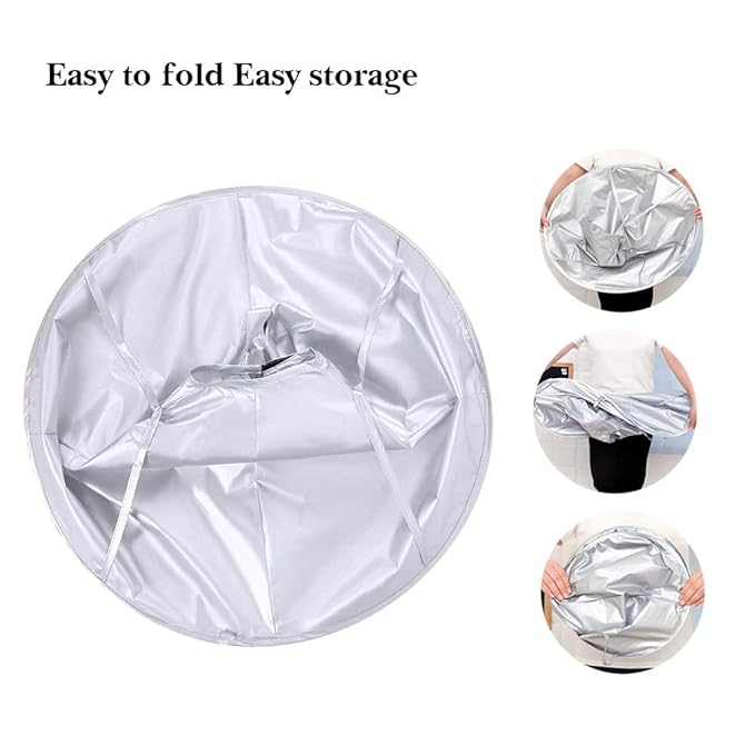 Professional Hair Cutting Cape Foldable Hair Cutting Cloak Umbrella for Salon Barber Adult Special Hair Styling Accessory