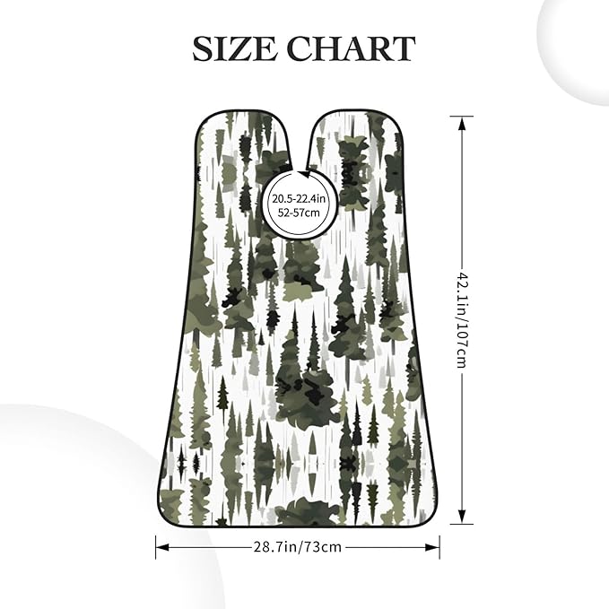 Yellow Flowers Butterflies Print Beard Bib Shaving Apron, Beard Hair Trimming Cape Gift For Dad