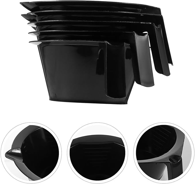 Hair Dye Bowl Set with Handle 6.10In Stackable Hair Color Mixing Bowls for Salon and Home Use Coloring and Tint Mixing Tool