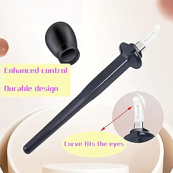 Arcbelle Eyeliner Set - Waterproof & Smudge Proof Cream Eyeliner with Silicone Brush, No-Skip Precision Tip for Winged & Classic Eye Makeup, Long-Lasting Black & Brown Multi-Purpose Makeup Tool