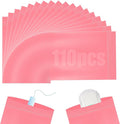110pcs Sanitary Napkin Disposal Bags, Women Tampon Disposal Bags, Sealed Opaque Feminine Hygiene Disposal Pads Bag for Privacy, Pink