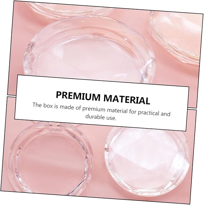 LIFKOME 3pcs False Eyelash Organizer Case Plastic Eyelash Holder Storage Boxes for Daily Use