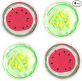 Hot and Cold Eye Pads, reusable eye patches - Soothing, Revitalizing, Puffiness, Refresh, Relieves Stress, Relax, Relieves Puffiness and Tension(2 watermelons + 2 cucumbers)