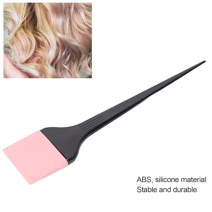 Hair Dye Brush, Bleach Dye Brush Silicone Hair Dye Brush Hair Color Brush Hair Coloring Tool Hairdressing Tinting Brush