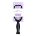 Gimme Beauty Detangling Brush - Curved Paddle Brush for Breakage-Free Detangling - Anti-Static & Frizz - Soft Glide with Ball-Tipped Bristles - Heat-Resistant Styling Tool - Thick Hair