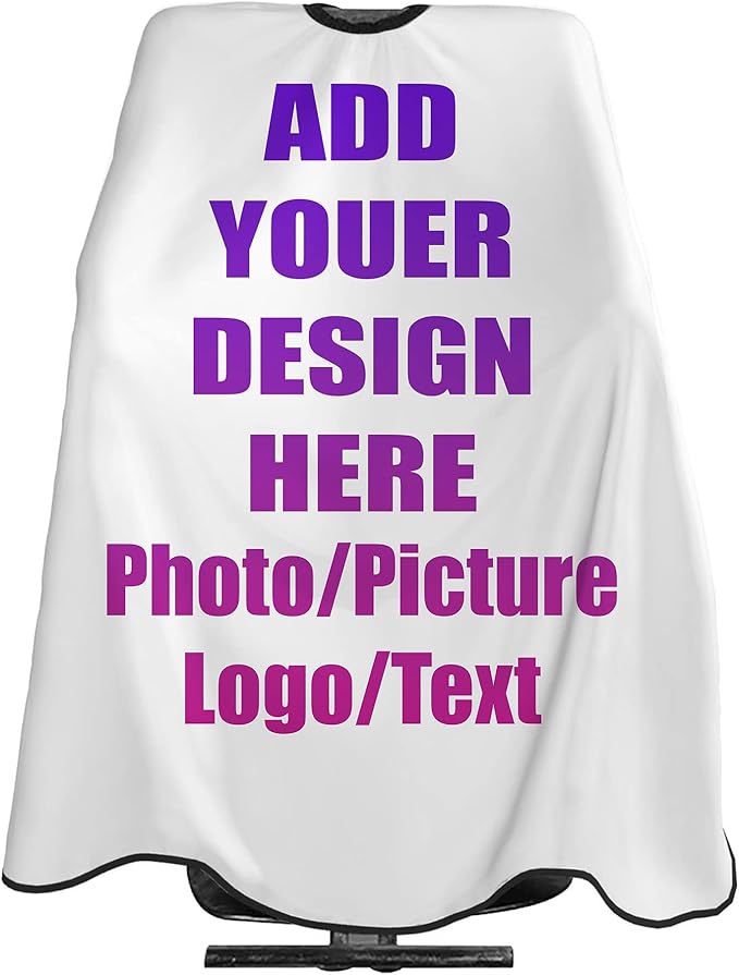 100 Dollar Bill Haircut Apron Professional Salon Cape Polyester Baber Cape With Adjustable Buckle for Adult