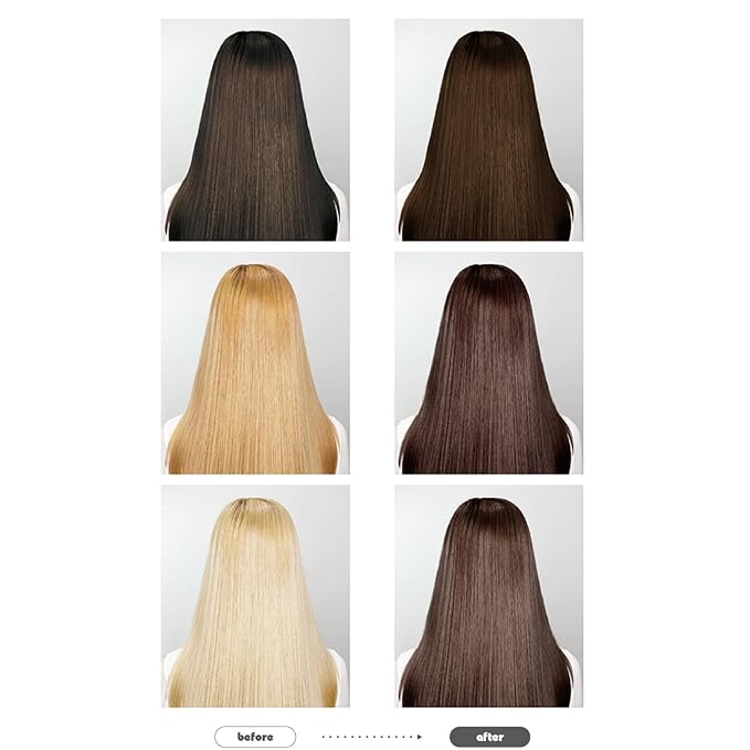 eZn Pudding Hair Dye for Sensitive Scalps – (Brussel Chocolat) | No-Drip, Ammonia-Free, Long-Lasting Semi-Permanent Hair Color with Keratin for Gentle Gray Coverage at Home